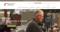 Desktop Screenshot of mullingarpewter.com